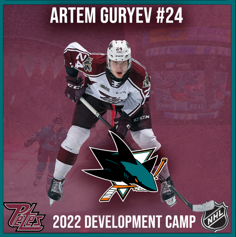 PetesOHLhockey's tweet photo. NHL Development Camp invites are rolling in! Congratulations to Tucker Robertson, Artem Guryev, Chase Stillman, JR Avon, and Samuel Mayer! Go get 'em π #GoPetesGo #PetesHaveFun