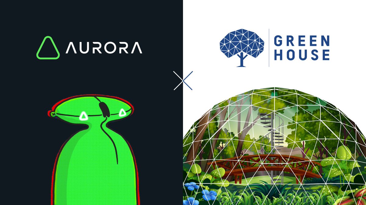 📍 <a href="/GREENHOUSEDEX/">GREENHOUSE</a> just announced its cross-chain expansion to Aurora 🥳