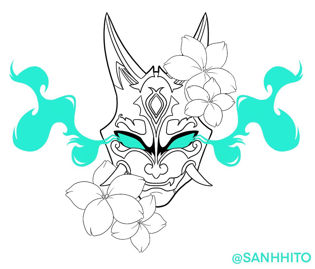 sanhhito's tweet photo. My design for the shirts🥺

#GenshinImpact #GI #XIAO #ART #design https://t.co/S43lWG8Zld