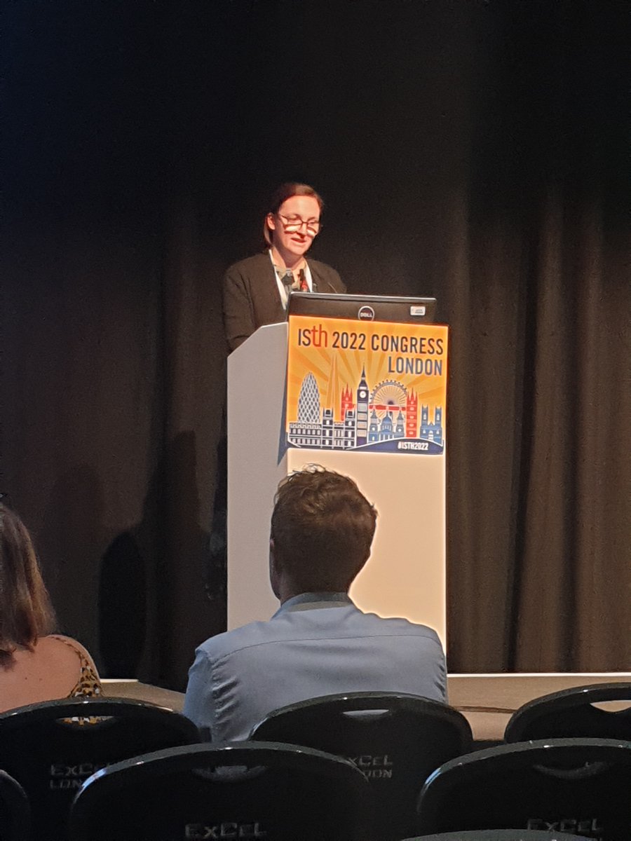 bagot_catherine's tweet photo. Fantastic session on Mechanisms of  Prothrombotic State in Women's Health. Well done to all the speakers. And I have to give a shout out to our presenter from Glasgow, Dr Susan McNeill #ISTH2022 #UoG #GRI https://t.co/MXY8TqmTkT