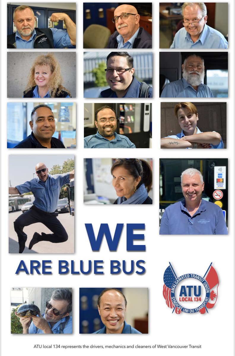 West Vancouver's Blue Bus, the oldest municipal transit service in North America, doesn't play fair with its employees. Lower wages, poorer or non-existent recovery times,zero recognition for our two years of pandemic sacrifices.
#WestVan <a href="/ATUComm/">ATU, Transit Union</a> <a href="/BillTieleman/">Bill Tieleman</a> <a href="/rankandfileca/">Rankandfile.ca</a>