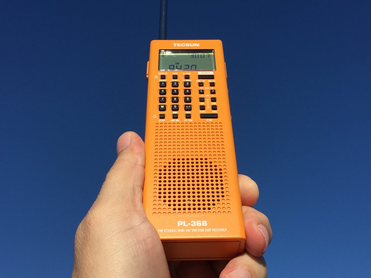 todderbert's tweet photo. The Tecsun PL-368 on Sale for $71.88 at Amazon: https://t.co/OxJahQNa0z
My Review: https://t.co/46VBje6uaG
#tecsun #pl368 #am #fm #lw #shortwave #ssb #rechargeable #portable #radio #AmazonPrimeDay #todderbertfindsyoudeals https://t.co/okaZ4H3ayE