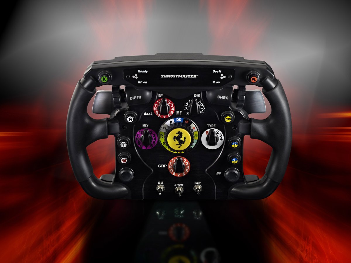 The full-size replica of the Ferrari 150° Italia wheel, the Ferrari F1 Wheel Add-On, is a must-have for all Tifosi sim racers! Officially licensed by Ferrari 👉 ow.ly/yR4c50JGAIa
