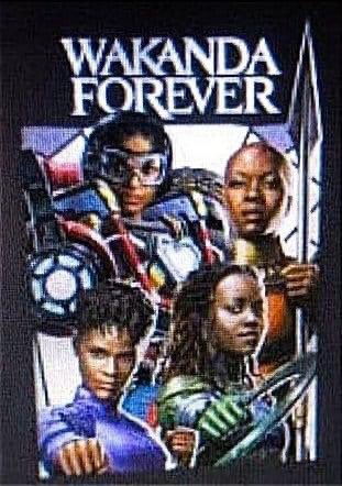 MoonKnightMedia's tweet photo. Apprently new promo pictures of #BlackPanther #WakandaForever  on t-shirts that are on sale, which gives us our first look at Riri Williams as IronHeart.

Trying to find out how real this is. https://t.co/Q0B1LOzuU2