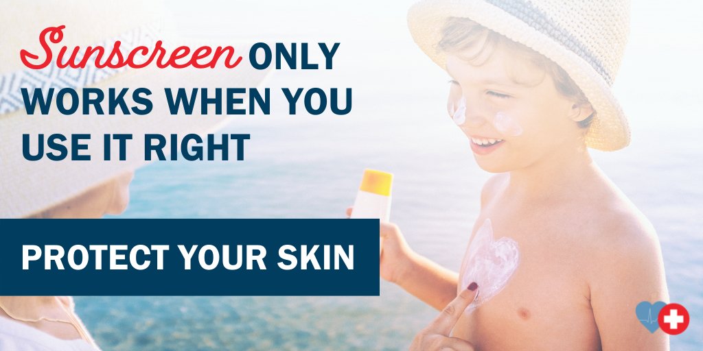 MWexpclinics's tweet image. According to the @AADskin, sunscreen is effective at protecting your skin against skin cancer and premature aging, but only if applied correctly. In honor of #UVSafetyAwarenessMonth, how to protect your skin in our newest blog post! midwestexpressclinic.com/sunscreen-only… #sunscreentips