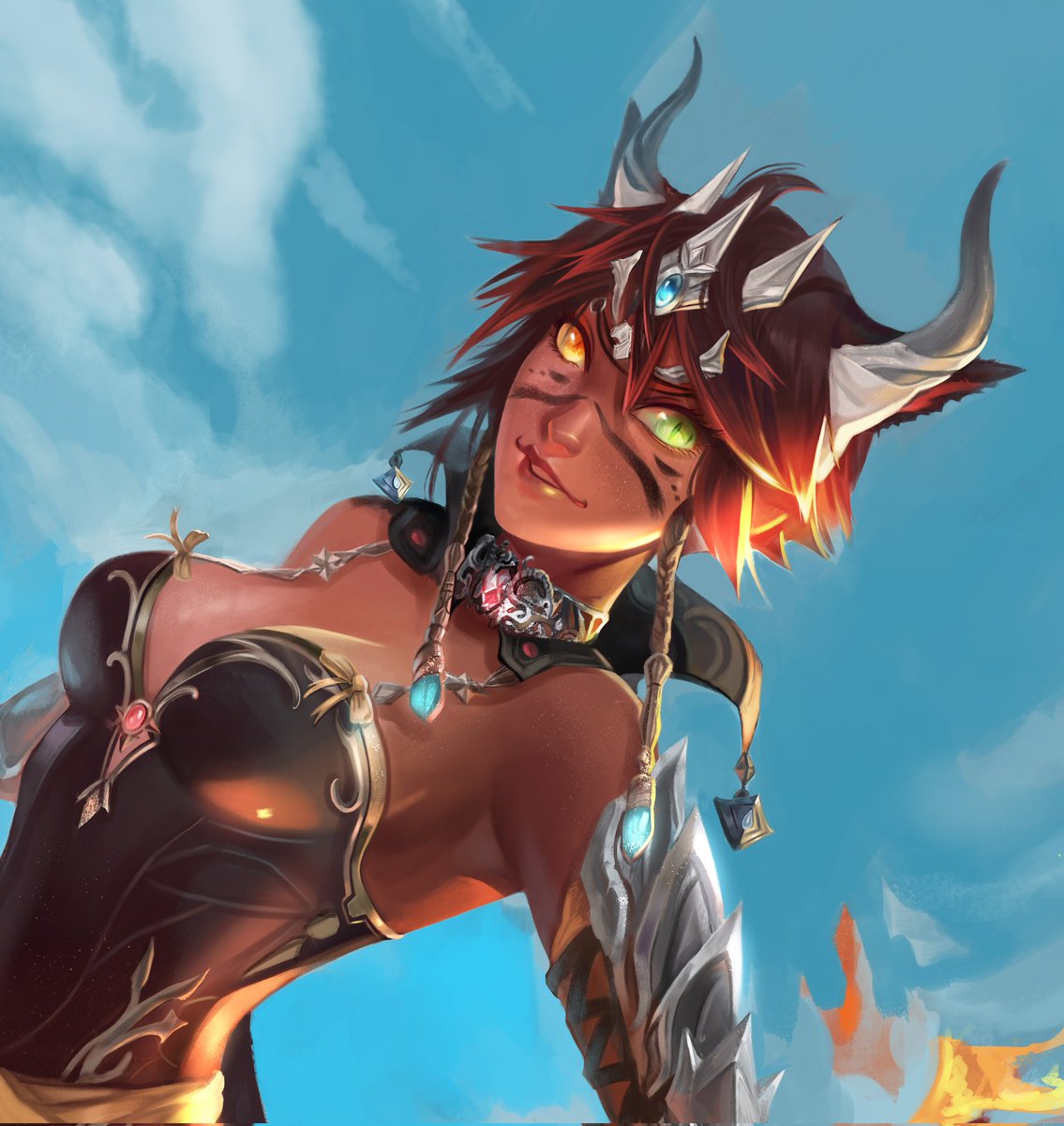 RazorSensei's tweet image. X'era Soluna
final fantasy 14 commission for a very lovely client :3

I am here too :
deviantart.com/razor-sensei
instagram.com/razor_sensei/ 

Commission info/rates :
razorsensei.carrd.co

#Commission #ArtCommission #FinalFantasyXIV #FINALFANTASY14 #illustration #characterdesign