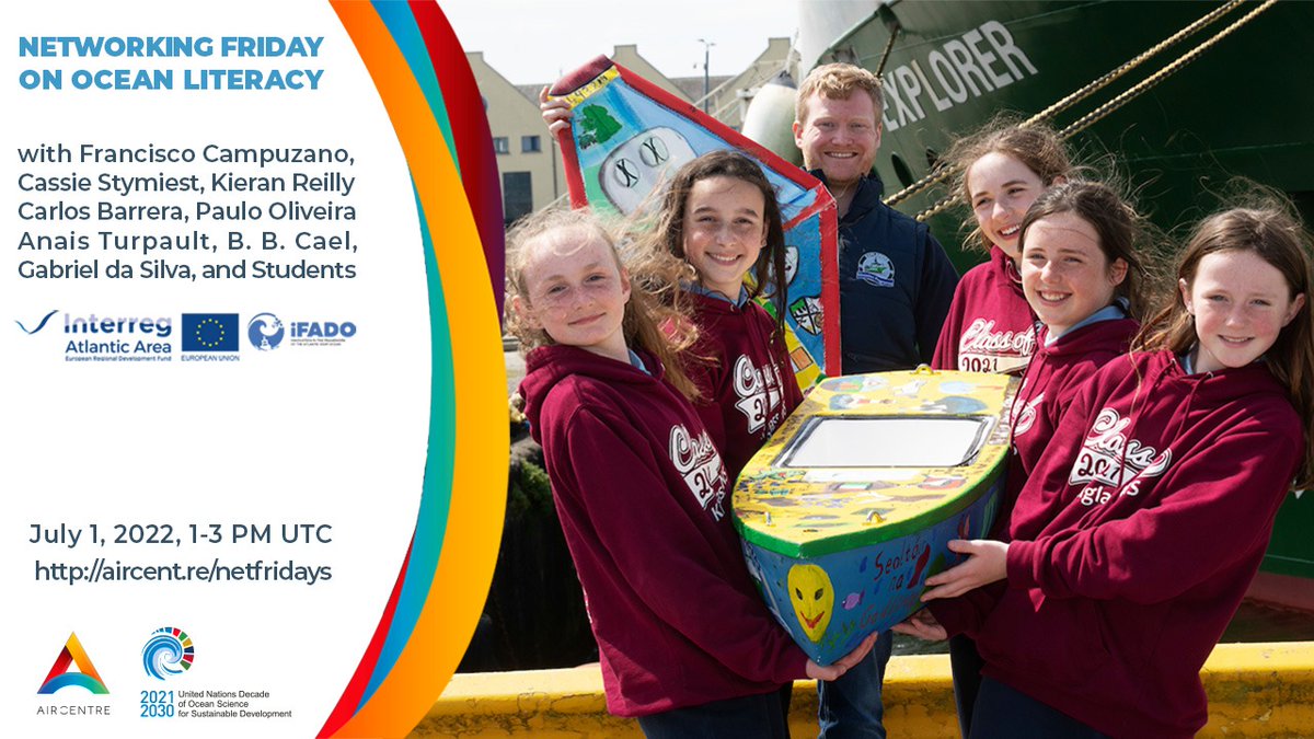 FRCTAzores's tweet image. @AAiFADO  Educational Passages miniboats were the topic of last week’s #netfridays of @AIRCentre_org . 

This citizen science action aimed at launching a fleet of miniboats from each European and Atlantic country. 

Know more 👉 youtube.com/watch?v=zELO8s… 

#INTERREG #atlanticarea