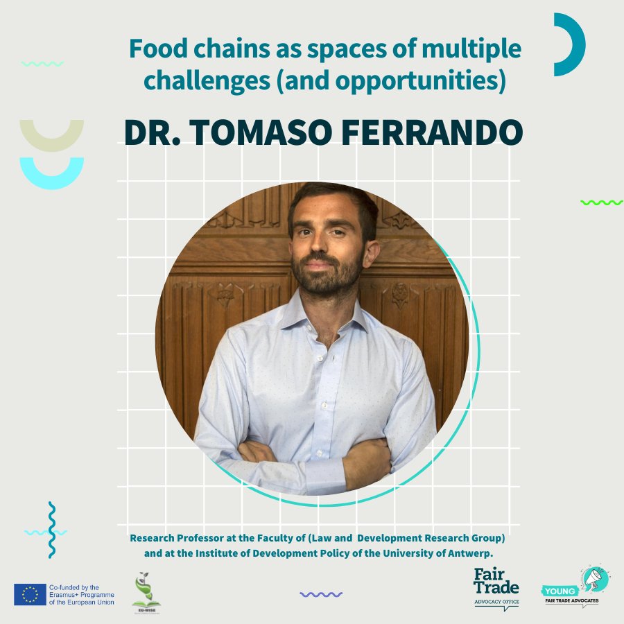 FairTradeFTAO's tweet photo. 👩‍🌾🌎5. Food chains as spaces of multiple challenges (and opportunities)

This module aims at exploring how worldwide #FoodSystems work and how to make them more sustainable and fairer.

📺https://t.co/O1GMyjGH7r

#EUWISE #YFTAs #ERASMUSPLUS https://t.co/dRG3Ngss3i