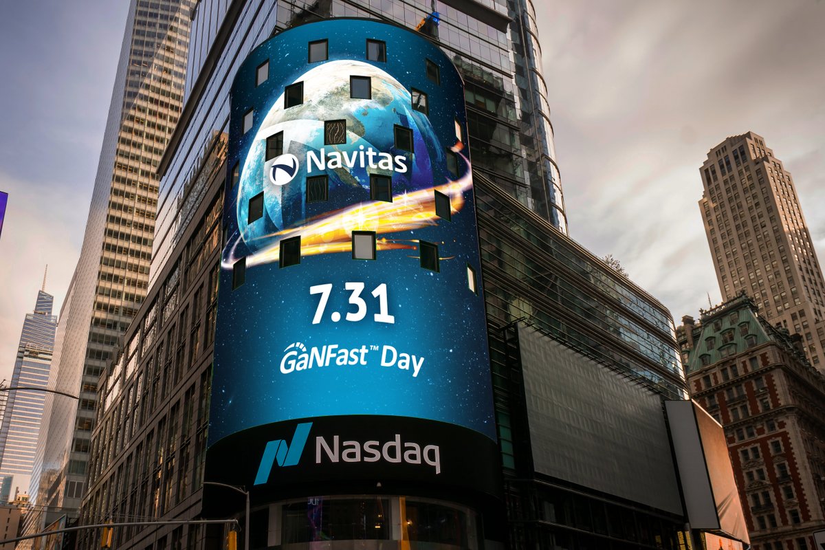 letsgoganfast's tweet photo. Itโs #GaNFast Day competition time! ๐ธ Would you like to see your #selfie on the famous #Nasdaq Wall in Times Square?
To win, follow us, retweet and comment your selfie below.
#Navitas #Giveaway #Influencer #Competition #NewYork #TimesSquare #InfluencerCompetition https://t.co/VLkxYXaJfh