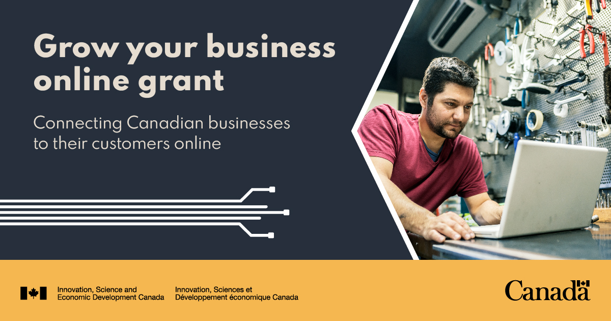 The Grow Your Business Online Grant offered through the Government of Canada and the <a href="/OntarioCofC/">Ontario Chamber</a> helps SMEs adopt e-commerce technologies.

Learn more about the program: bit.ly/3ACfzXA