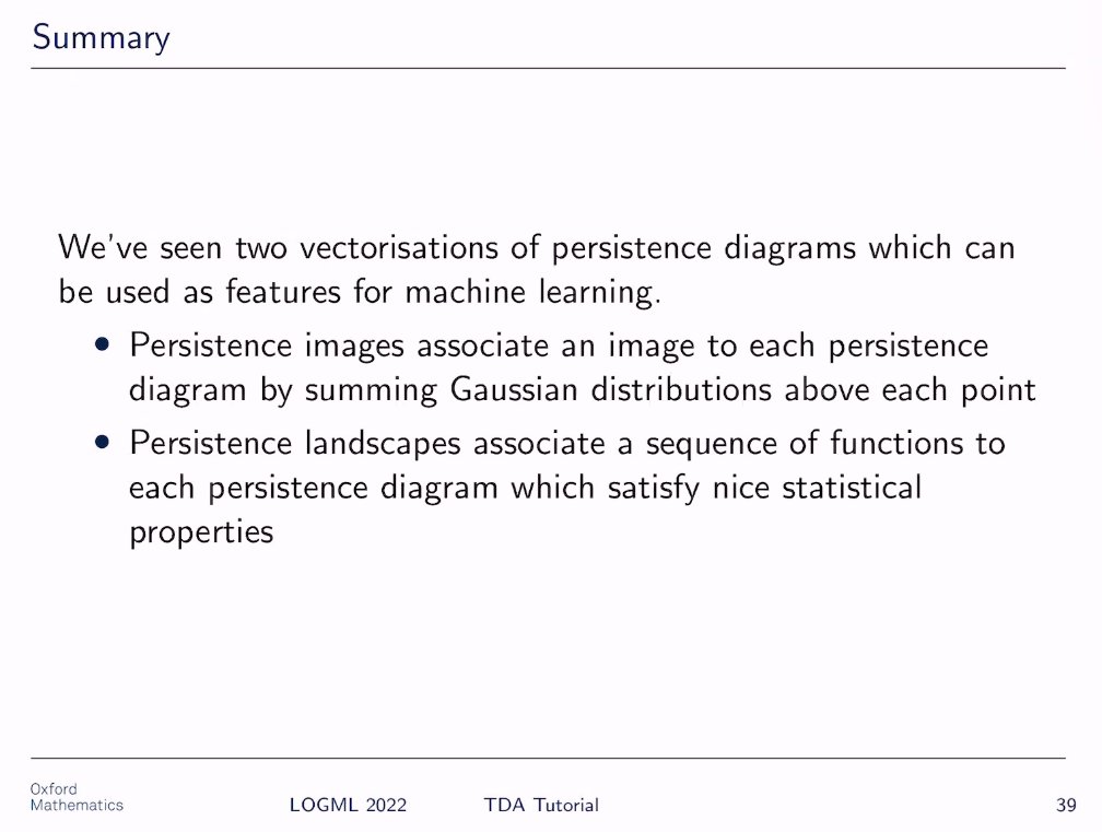 LogmlSchool's tweet photo. Truly an amazing tutorial on ✨topological data analysis✨ by Katherine Benjamin that has left us feeling so empowered to try it out ourselves! 

#logml22 #tda #geometry #machinelearning #summerschool https://t.co/NUzk3VZH2A
