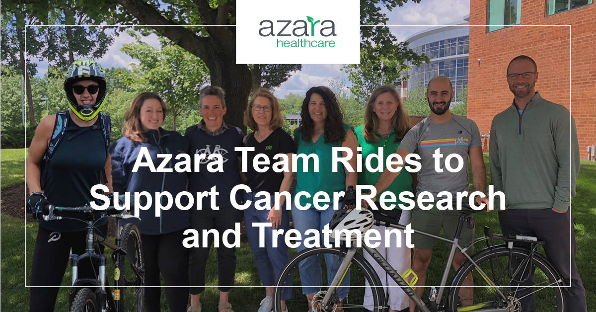 azaraDRVS's tweet photo. This August, members of the Azara team will ride in the Pan-Mass Challenge to raise funds to fight cancer in memory of our colleague and friend Heather Budd. Learn about the Azara BKRS mission: https://t.co/cipwb47PGG https://t.co/AjnNs2J3cb