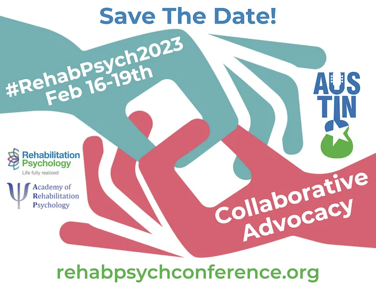 Rehabilitation Psychology (@apadiv22) on Twitter photo 📢Calling for Award Nominations, Abstracts and Abstract Reviewers for <a href="/APADiv22/">Rehabilitation Psychology</a>'s #RP2023 in Austin, TX!
Start planning your submissions and nominations before deadlines start in August. All three submission portals are open NOW!
Go to rehabpsychconference.org for more! 📢Calling for Award Nominations, Abstracts and Abstract Reviewers for <a href="/APADiv22/">Rehabilitation Psychology</a>'s #RP2023 in Austin, TX!
Start planning your submissions and nominations before deadlines start in August. All three submission portals are open NOW!
Go to rehabpsychconference.org for more!
