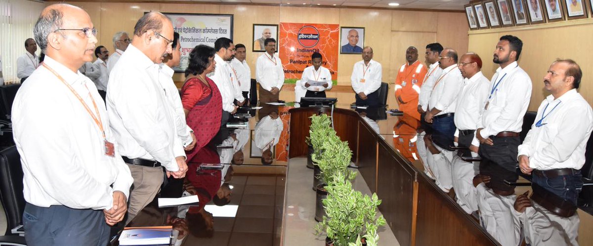 <a href="/IndianOilcl/">Indian Oil Corp Ltd</a>’s PRPC celebrated its 24th PRPC Day with Fervour and Gaiety. Swachhta Pledge was also administered during the event.
<a href="/swachhbharat/">Swachh Bharat Mission - Grameen</a>
<a href="/SwachhBharatGov/">Swachh Bharat Urban</a>
<a href="/PetroleumMin/">Ministry of Petroleum and Natural Gas #MoPNG</a>
<a href="/ChairmanIOCL/">ChairmanIOC</a>
<a href="/IOCRHQ/">Refineries Division of IndianOil</a>