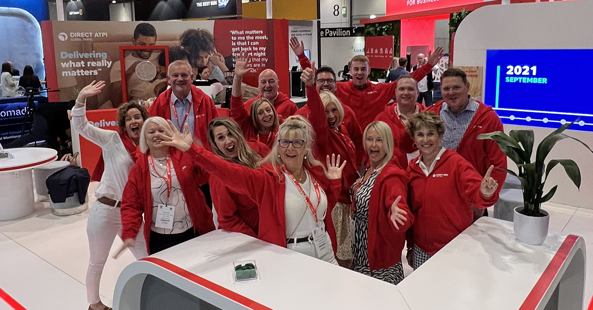 DirectTravelInc's tweet photo. Last week, we joined our partners across the Atlantic for BTN's @BTShowEU. Together, the #DirectATPI team is ready to deliver what really matters for each and every client, whatever it takes. #TeamTuesday https://t.co/wLclT9ESY1