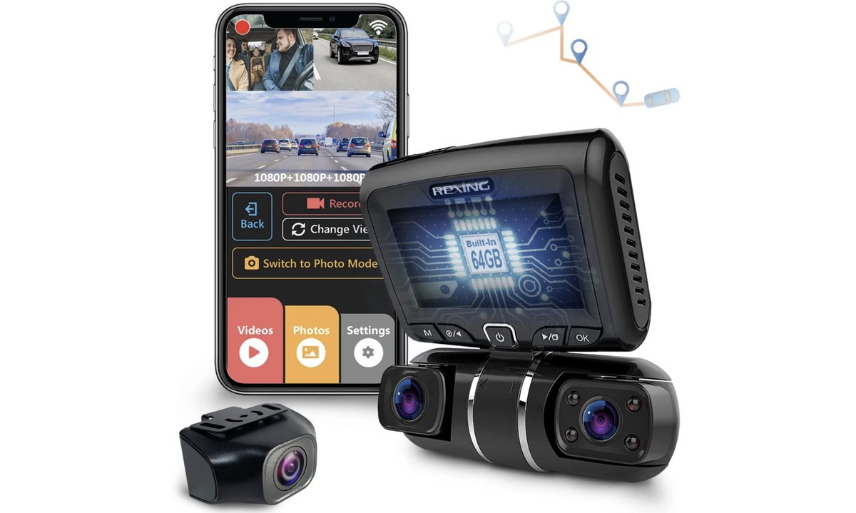 ReviewAffi's tweet photo. #DailyDeals #DailyDeal #DashCam $100 Off Rexing S1 Pro https://t.co/ODDU9VwLYT  - @ReviewAffi https://t.co/Vu1T0oJBXk