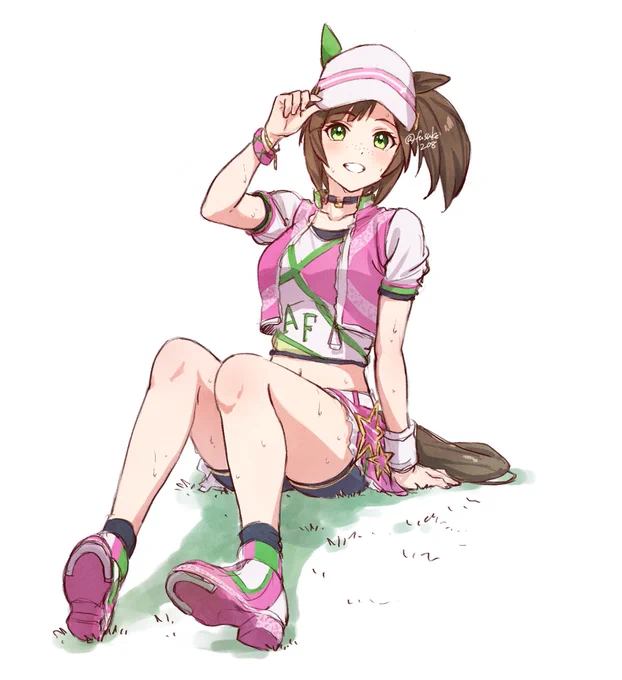 「トレーナーも一緒に走る?」 #ウマ娘 