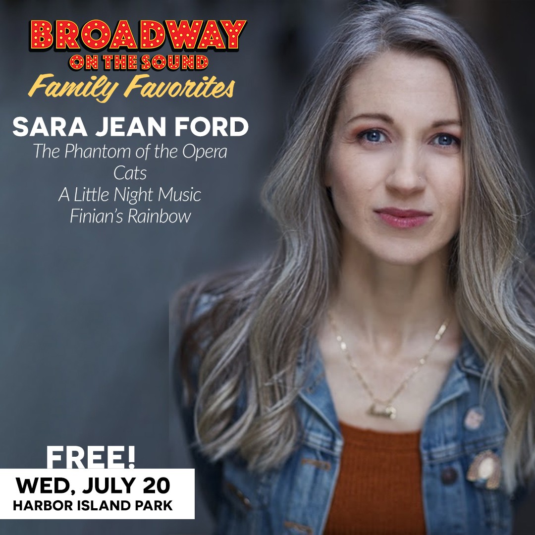 Join us Wednesday, July 20 @ 7pm for a FREE family-friendly celebration of musical theatre for audience members of all ages. Featuring Sara Jean Ford, star of Phantom, Cats and more, plus four more of Broadways finest vocalists.
Harbor Island Park, Mamaroneck, NY.
No tickets/rese
