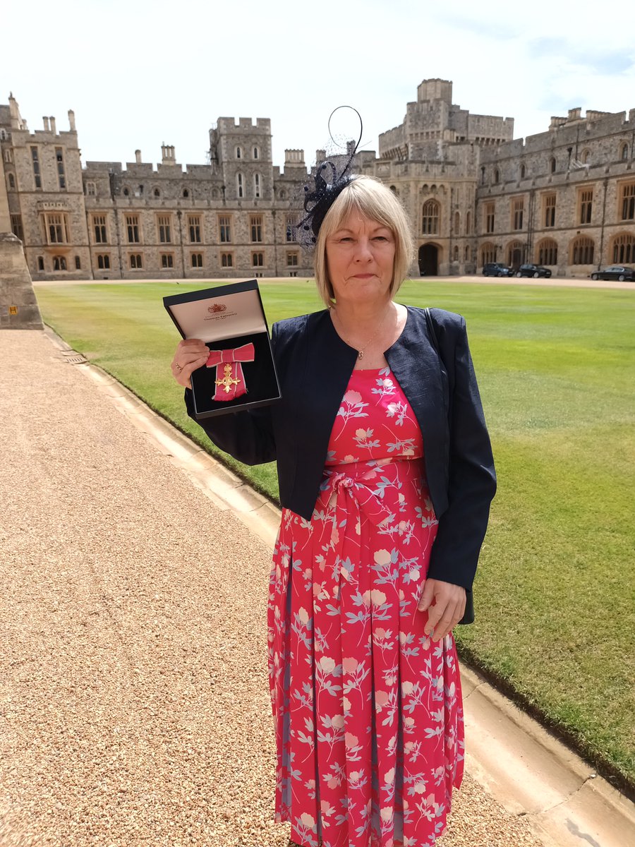 Received an #OBE today. An amazing experience #WindsorCastle. Thank you to all my colleagues and family for making it possible <a href="/sheforthoptics/">Orthoptics | University of Sheffield</a> #orthoptics