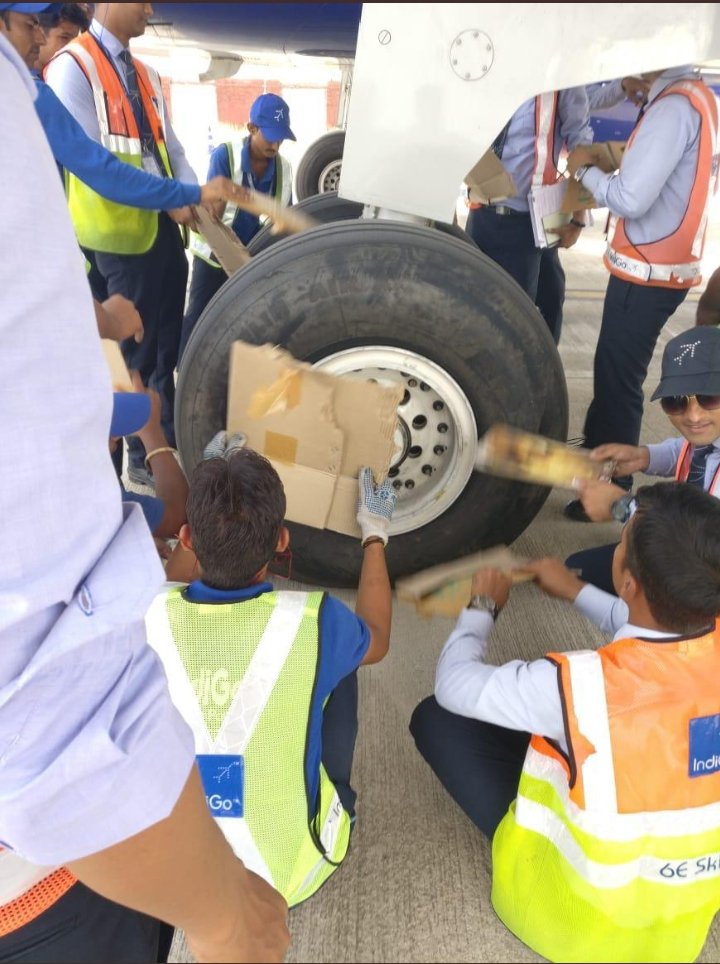 VishalVK19's tweet photo. Let me show you how @IndiGo6E is managing without engineering technician and equipments. Deal with shit when you can't pay the Aircraft Maintenance Technician @Airbus @DGCAIndia @shukla_tarun @DEKAMEGHNA @TimesNow @AINonline @MoCA_GoI @JM_Scindia #massstrike #aircrafttechnicians https://t.co/LBqwTVaozP