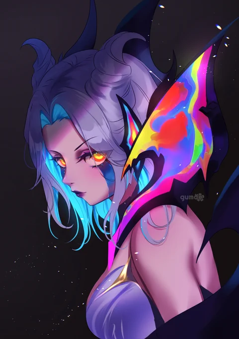 Némesis Morgana 🖤 
#rkgk #artoflegends 