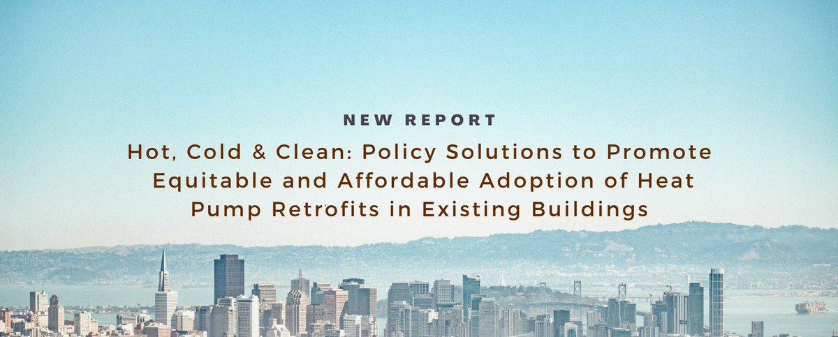 New report alert! CLEE and <a href="/UCLALawEmmett/">UCLA Emmett Institute</a> convened leaders to develop priority solutions for promoting #equitable and affordable adoption of heat pump retrofits in existing buildings.

See the report release here⬇️⬇️
law.berkeley.edu/research/clee/…