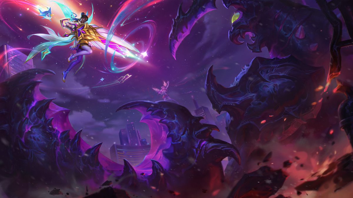 「Legends of Runeterra Star Guardian Senna」|Spideraxeのイラスト