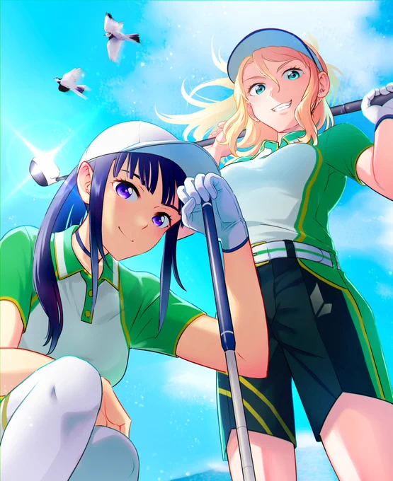 いくわよ相棒! #バディゴル 