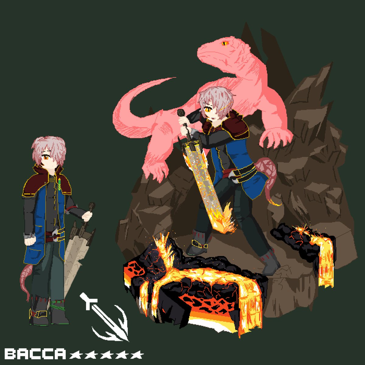 YesImHappyYeet's tweet photo. Lizardman
#pixelart https://t.co/Hqu1rOkUnW
