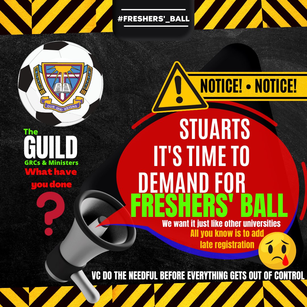 simplydopest1's tweet photo. JUST IN: BSU students have put up a campaign to demand for freshers' ball just like other universities have organized theirs.
Follow for more info.
#FrehersBall https://t.co/3VKg5akLkz
