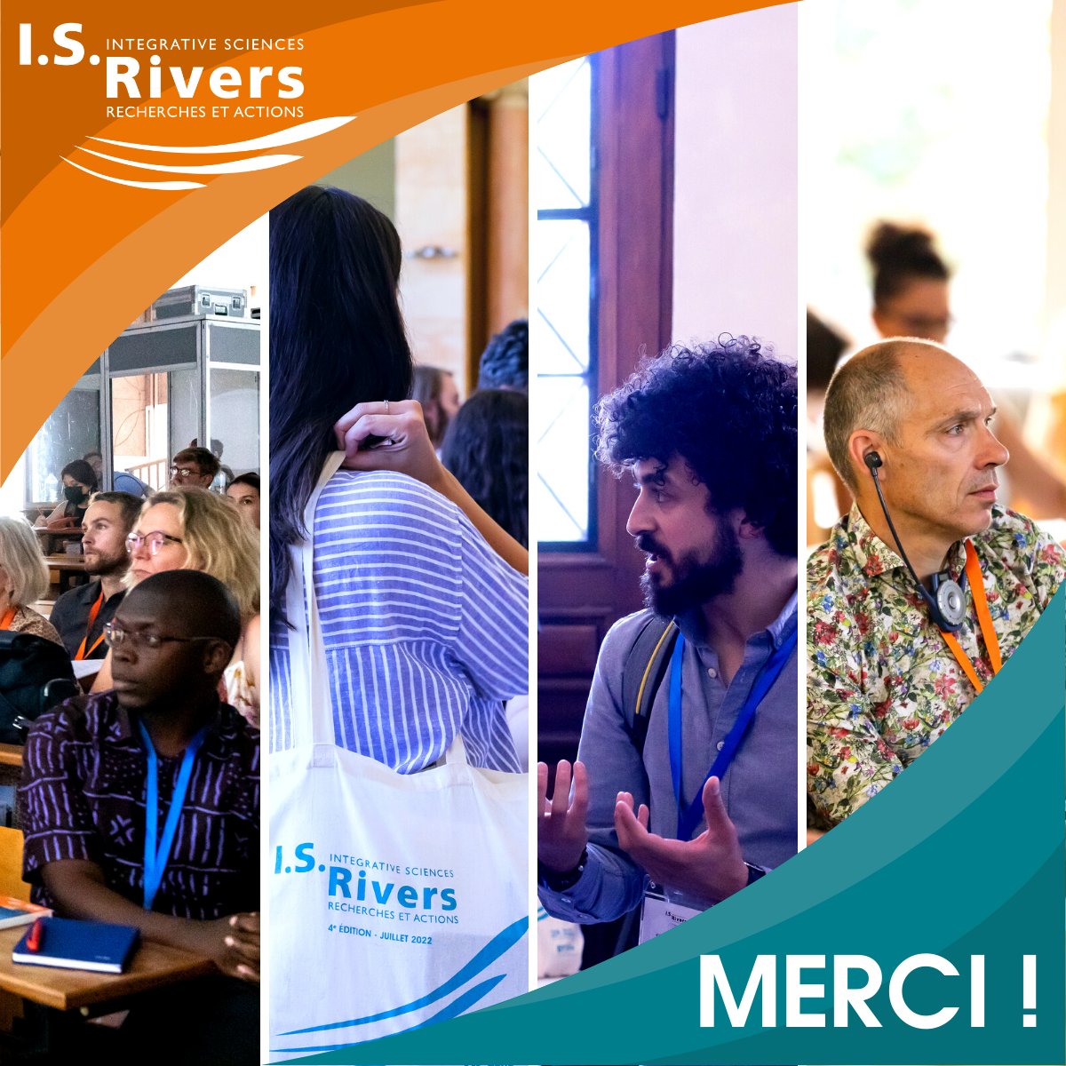 asso_graie's tweet photo. ➡️ Cette 4ème édition d'#isrivers est achevée et vous avez été au rendez-vous 🎉
✔️ 480 participants & 200 communications😮
Merci à vous pour votre présence et votre soutien qui ont fait de l'événement un moment unique.
Nous étions ravis de vous retrouver en chair et en os ! https://t.co/927YG0Cc5d