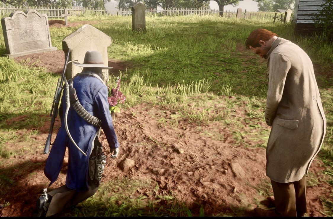 BDog14989228's tweet photo. Even the NPCs are mourning the loss of future content!
Nevertheless, we will create our own content and have an outstanding time at the #SaveRedDeadOnline #RedDeadFuneral tomorrow!
#RedDead
#RDR2Online
#RDO | #RDR2
#RDOCommunity
#RedDeadRedemption2 https://t.co/VAHuIaVFCa