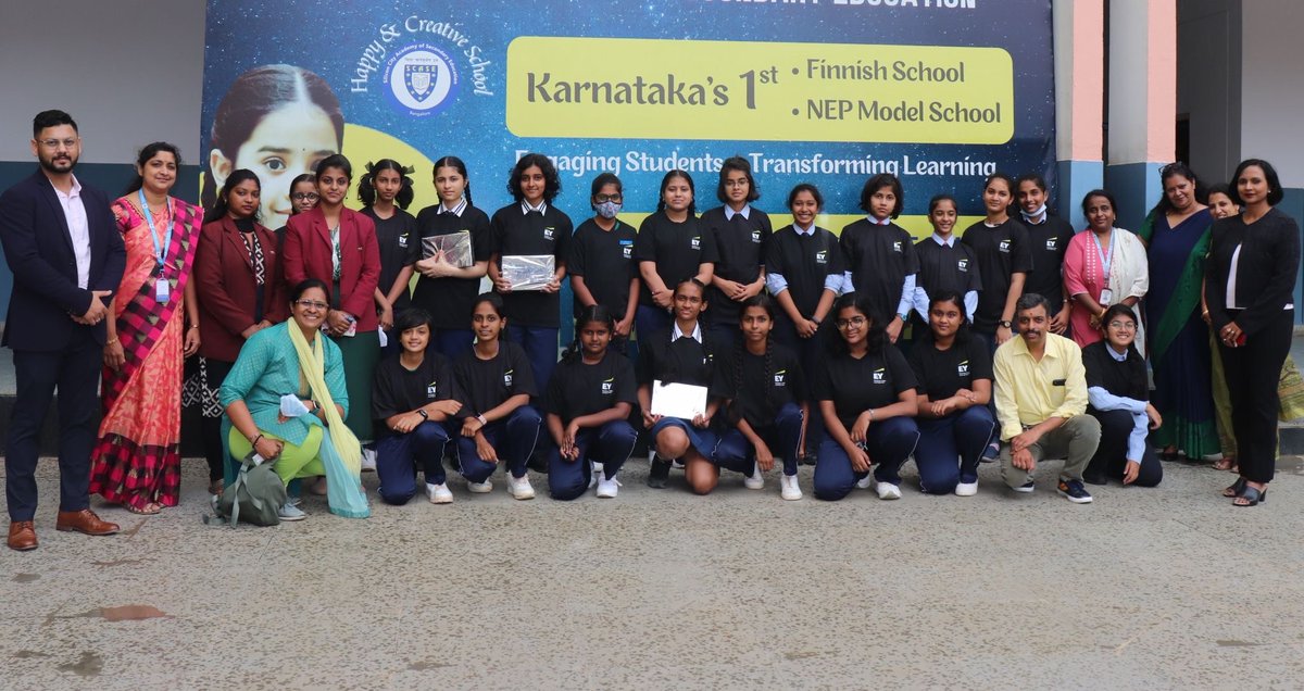 exstemplar's tweet photo. The #EYSTEMApp for girls which was taken to schools in BLR, HYD and Delhi, is a very well thought out way to pique the curiosity of young girls in #STEM and to build in them an awareness of the 17 SDGs - a wonderful way to inspire them to pursue careers in STEM going forward. https://t.co/6rlkE0Exrr