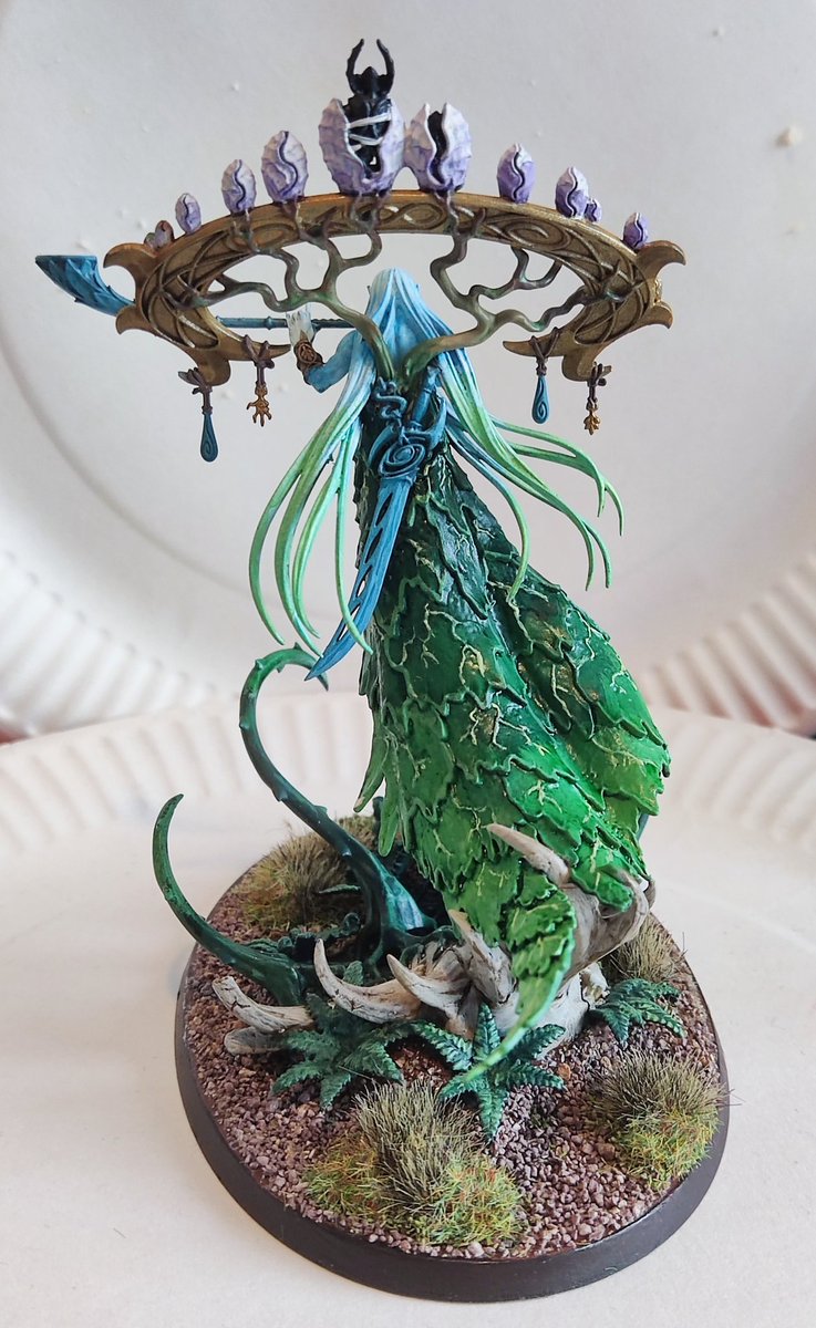 Joyfulcheese's tweet photo. Upped it a little to a 3 hour challenge on this guy. Lovely model to paint and surprisingly easy to put together (even if the legs were a little annoying).
#3HourChallenge #AgeOfSigmar #WarhammerCommunity #Warhammer #PaintingWarhammer #MiniHobby https://t.co/iS98FHjI2E