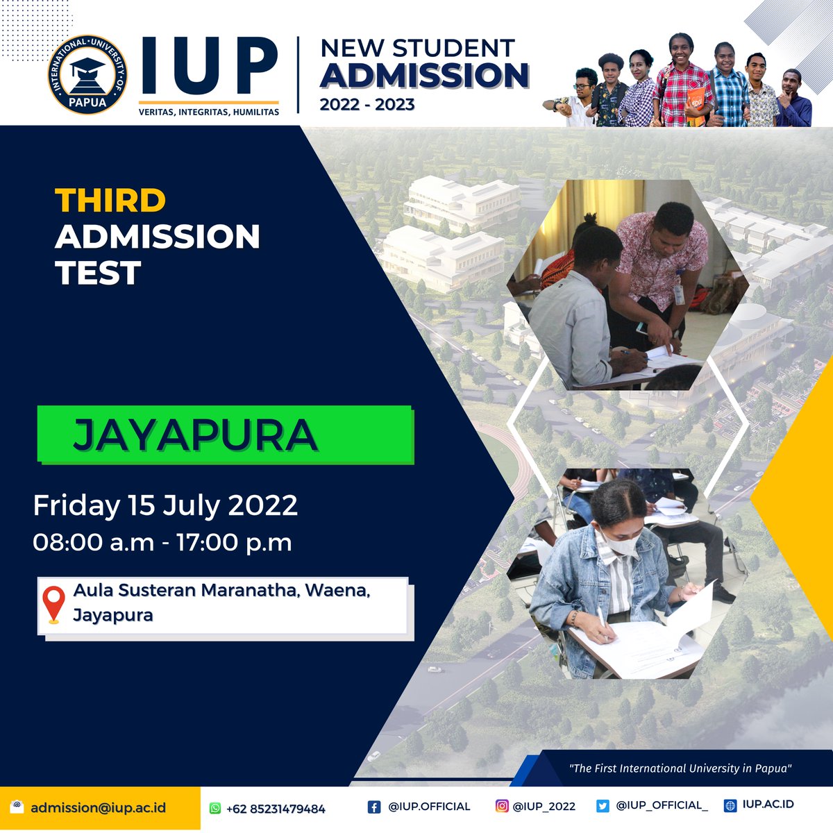 INTERNATIONAL UNIVERSITY OF PAPUA tweet media