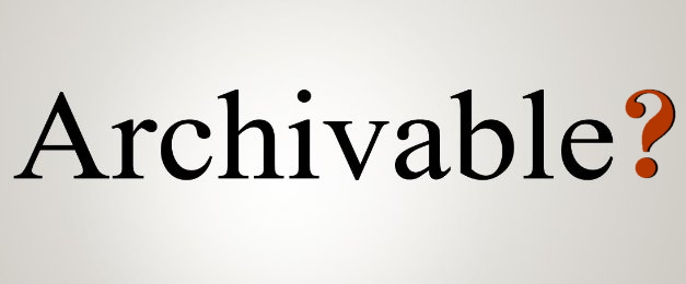 🟧Penser l’inarchivable: quelques pistes de réflexion
Winand Annaëlle, chercheuse en archivistique

"L’inarchivable, semble-t-il, interroge la capacité des archivistes à archiver toutes sortes de traces..."

tinyurl.com/25pzsxd5