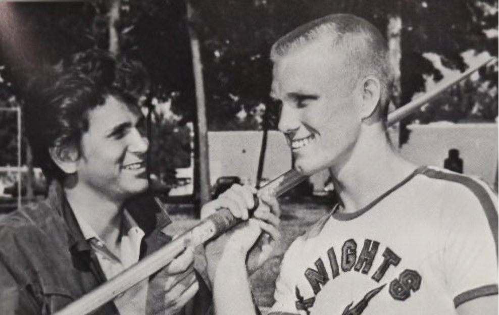 Terry Bradshaw threw the javelin in high school.

Most states don't offer the event, some out of safety concerns.

But five states have added high school javelin in recent years, concluding that it's no more dangerous than many sports.

wsj.com/articles/javel…