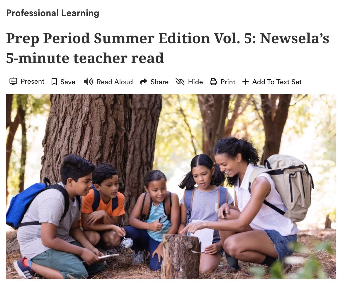 ChristineScoppa's tweet photo. I enjoyed being a guest contributor for @Newselaβs #SummerSchool #PrepPeriod. Differentiated strategies/materials to support reading comprehension and writing development are included for #teachers. https://t.co/dFPlrsjSXl https://t.co/r3iVqbtbPa