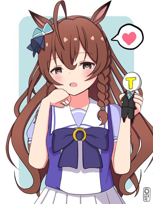 「これからもずっとわたくしのトレーナーさまでいてくださいね〜 」#ウマ娘プリティダービー #メジロブライト 