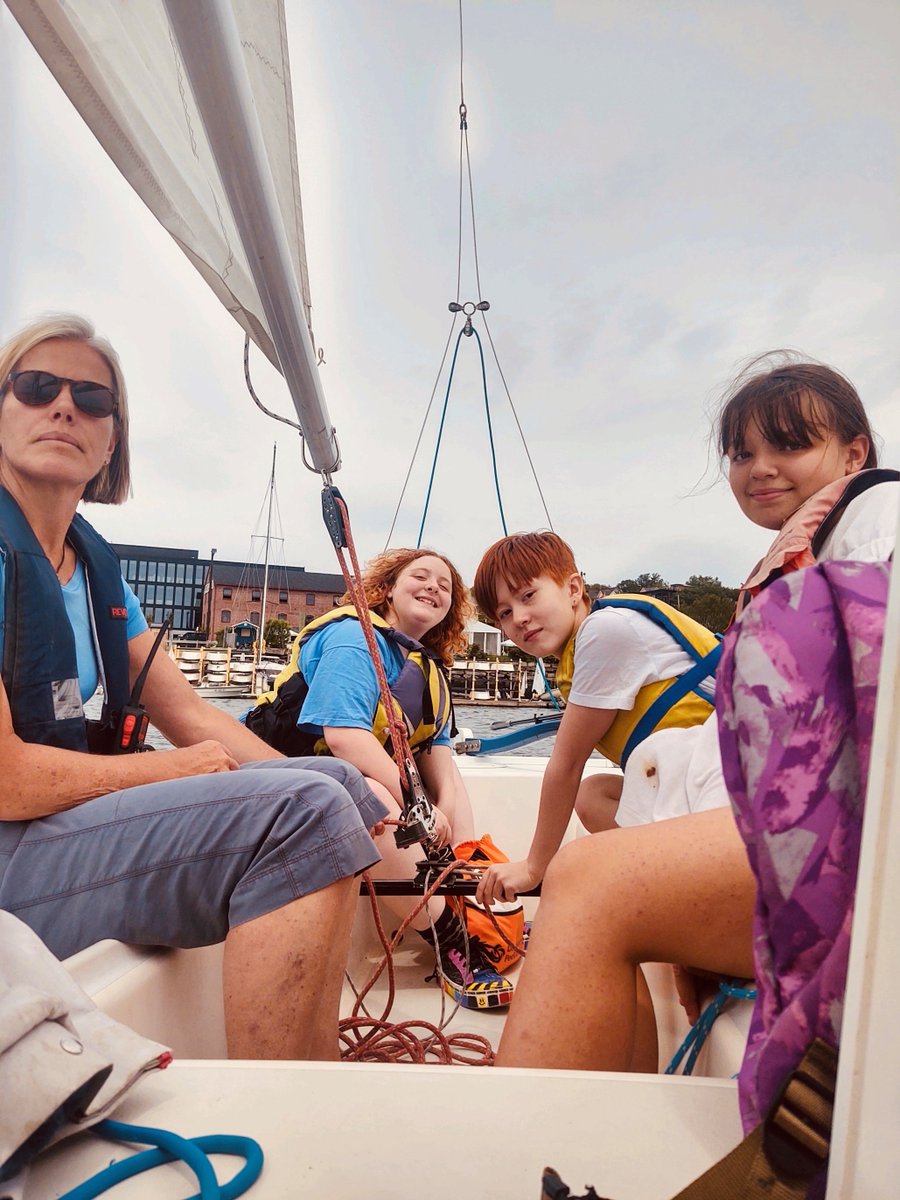 Our 21st Century Community Learning Center is out to sea, thanks to <a href="/Sail_Maine/">SailMaine</a>! Every Tuesday for the next eight weeks, our middle schoolers will be learning about sailing.