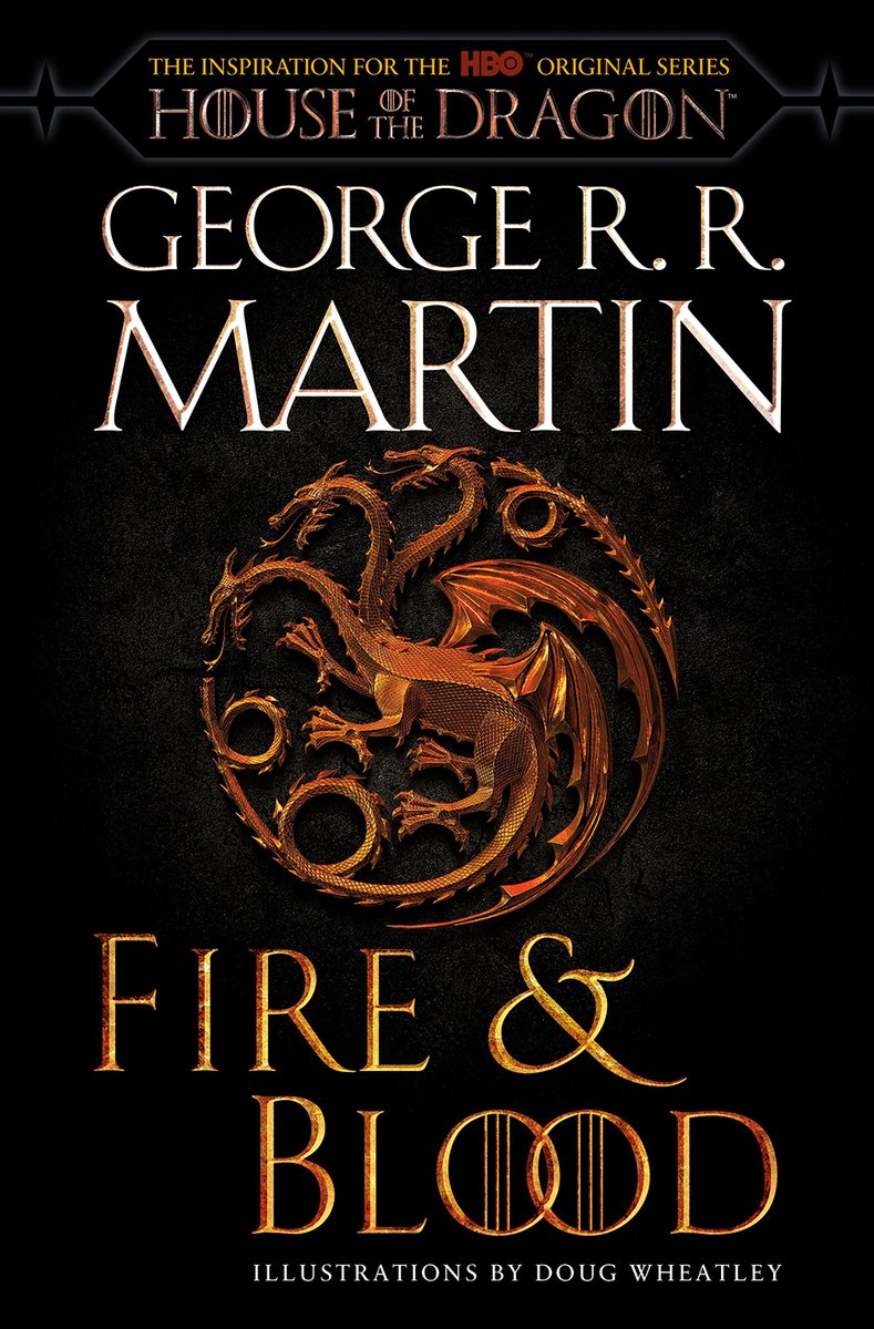 GRRMspeaking's tweet photo. There's a new paperback edition of FIRE &amp; BLOOD which is now available, featuring art from House of the Dragon.
Grab your copy here, or wherever books are sold!

https://t.co/YuO2ZDhjEF https://t.co/veYWLoz44r