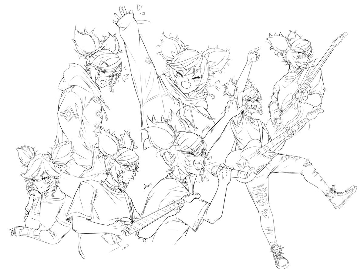 eeeee #PortfolioDay !!
oi oi eu sou a Patricia Fuca, amo criar personagens e quero trabalhar com character design e concept art pra jogos!
artstation.com/pfuca