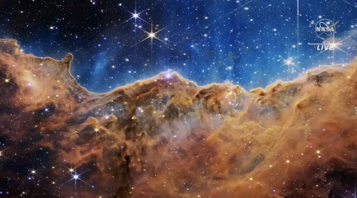 ¡Y ahí tenemos la nebulosa Carina vista por el James Webb!