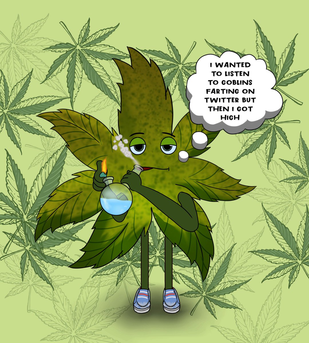 IGotHighNFT's tweet photo. You holding @goblintownwtf bro?

Let's blaze ☘️💨

Free Mint coming soon... 😎

#NFT #NFTs #NFTCommunity #NFTGiveaway #FreeMint #freemintNFT #birdfollowbird #apefollowape 
#SnoopDogg #NFTartist #WeedLovers #WeedNFT #nftart #OpenSeaNFT #NFTProject #kush #moonbirds https://t.co/E2Q81sHIgb