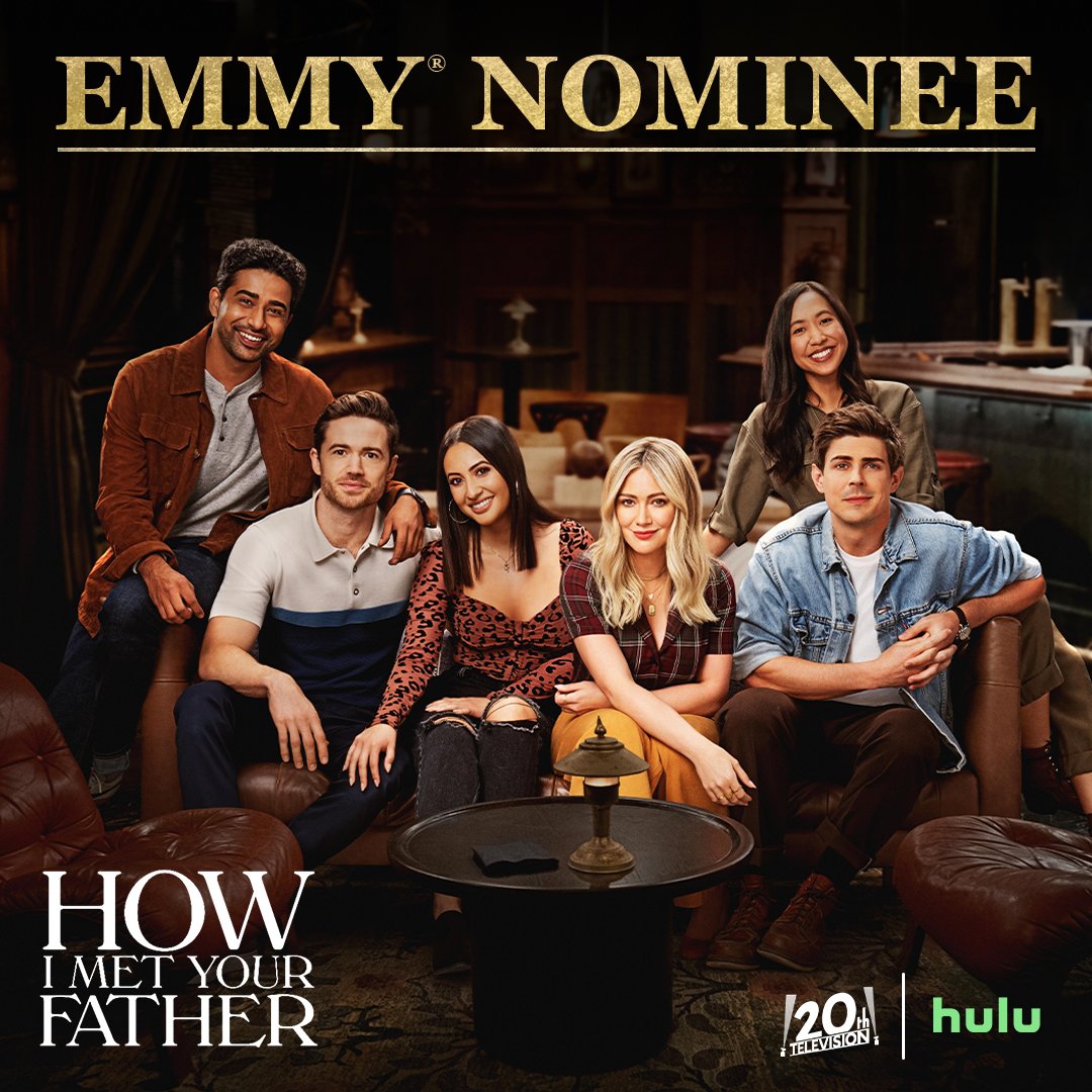 The gang couldn't be happier! 😍 Congrats to #HIMYF on TWO #Emmy nominations: Outstanding Cinematography for a Multi-Camera Series and Outstanding Multi-Camera Picture Editing for a Comedy Series! 🏆 #EmmyNoms #Emmys2022