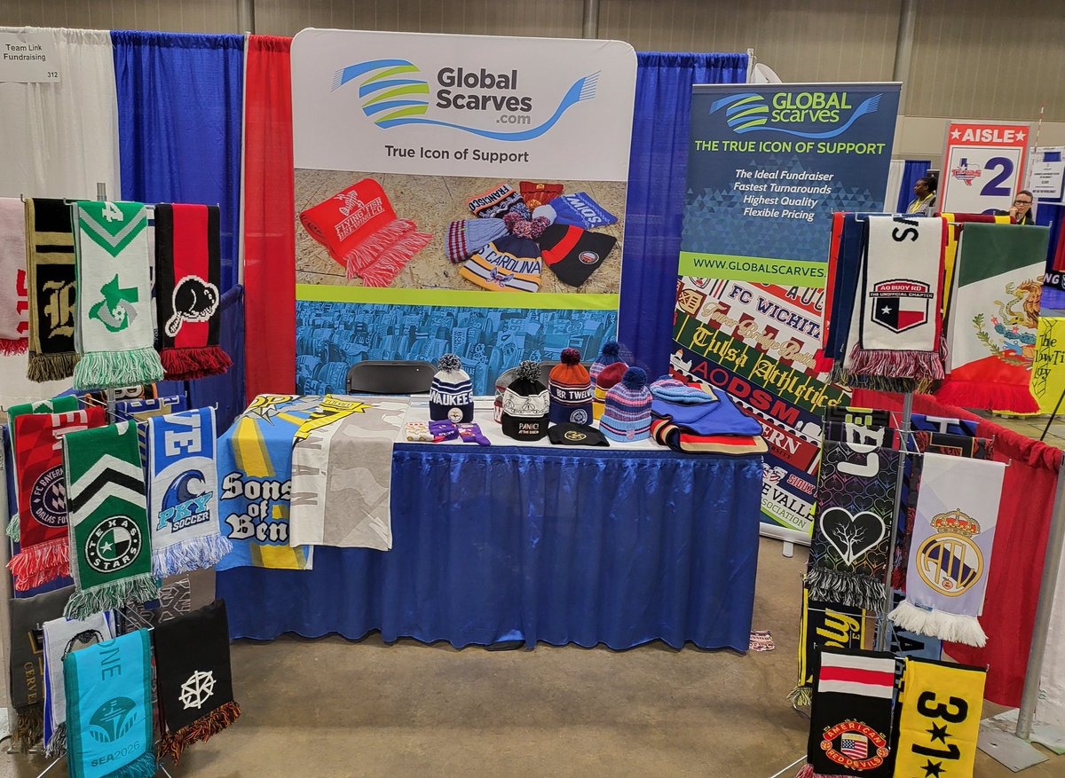 kyleglobalscarf's tweet photo. All set up and ready to go at @AustinTGCA . If you're attending make sure to stop by. Also can someone kick on the AC ๐ #texasishot @GlobalScarves https://t.co/w4whS6NtzB