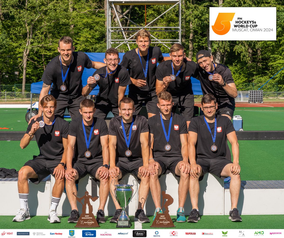 Awans na Mistrzostwa Świata #Oman2024! 🌍

Reprezentacja Polski zajmując 3 miejsce na Mistrzostwach Europy w COS OPO Wałcz zapewniła sobie awans na Mistrzostwa Świata #hockey5s, które będą rozgrywane w 2024 roku w Omanie. 🇴🇲🏑

Brawo Panowie! 👏🏼🔝

<a href="/SPORT_GOV_PL/">Ministerstwo Sportu i Turystyki</a> 
<a href="/Grupa_Enea/">Enea</a>