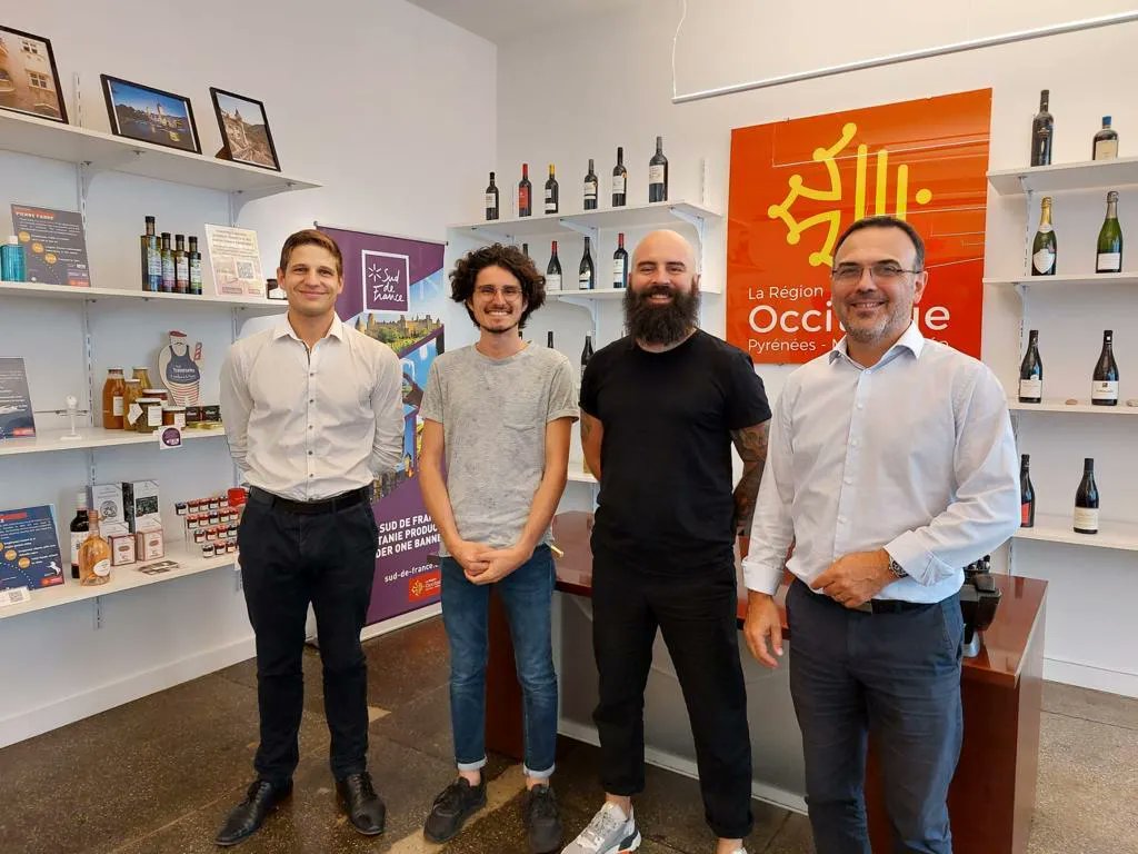 A month in Times Square 🔥 That is our summer at Odaptos!
We wanted to meet entrepreneurs, incubators, accelerators, and UX agencies who could find benefit from our solution
And what could be better than being able to meet them on-site at Maison Occitanie NYC to give them a demo!