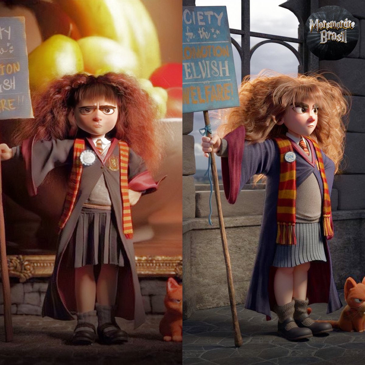 Morsmordrebr's tweet photo. As vezes eu me pego pensando: tudo o que eu preciso é de uma animação da saga Harry Potter. https://t.co/qA6RqwBfqf