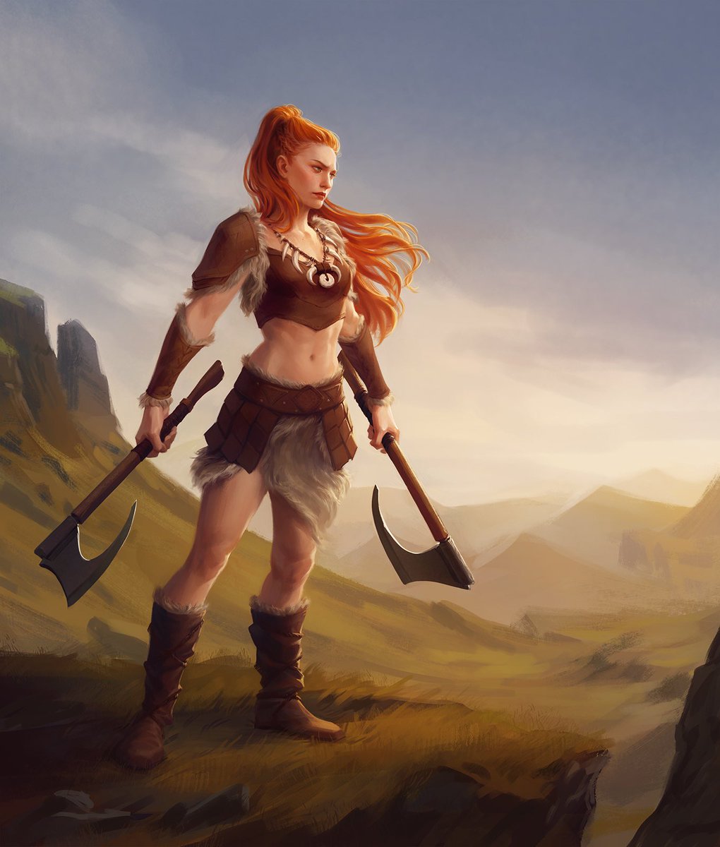 Hey #PortfolioDay!! I'm Ana Luiza, a fantasy illustrator looking for work in ttrpgs, card games and books. I'm available for freelance work!
artstation.com/anacgart anacommissions@gmail.com